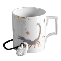 Jewellery-Set Sternzeichen "Scorpio", 2-pcs., Pendant & Mug