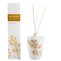 Room fragrance set "Silky Gold II", 2-pcs, room fragrance "Silky Gold", flacon "Golden Bamboo"