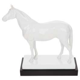 Horse Alchimist, white, H 20 cm