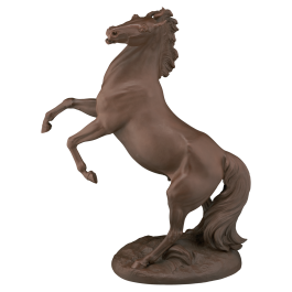 Horse "Maestoso", Boettger Stoneware, H 52 cm