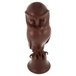Owl, Boettger Stoneware, H 38 cm