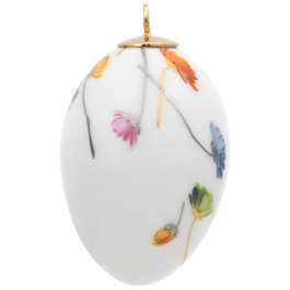 Easter egg, "Precious Flowers", H 5 cm