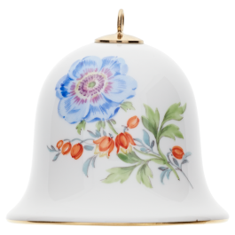 Bell, Vintage Flowerpainting 2, Anemone, H 5 cm