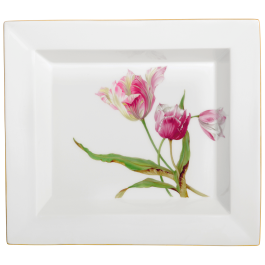 Dish, Tulips, 21 x 18,5 cm
