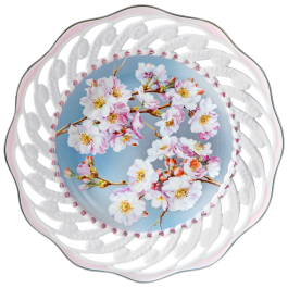 Wall plate, Cherry Blossoms, Lim. 25, Ø 26 cm