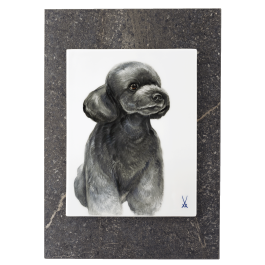Wall plaque, My pet, dog portrait, 30 x 21 cm
