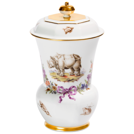 "Exotic Animals" goblet, H 18 cm