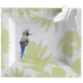 Vide-Poche, "Butterfly Collection", small, Exotic spring, 16 x 13,5 cm