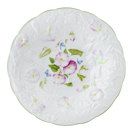 Dish "Convolvulus with butterflies", lim. 25, 29 cm