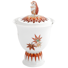 Box with hedgehog "Autumnal Magic", H 23 cm