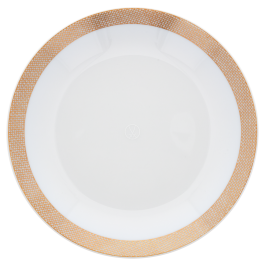 Soup Plate, Shape "MEISSEN® Cosmopolitan", Meshband, gold, Ø 20,5 cm