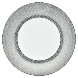 Dinner Plate, small, Shape "MEISSEN® Cosmopolitan", Mesh, platinum, Ø 24 cm