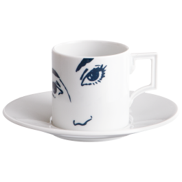 Espresso cup & saucer, "The Meissen Espresso Collection", "These Eyes", V 0,05 l