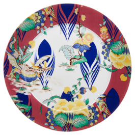 Charger Plate, "MEISSEN Collage", "Mystic Garden", Shape "No 41", Ø 33 cm