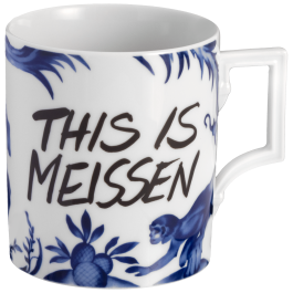 Mug, Shape "Berlin", mokey and sloth, V 0,25 l