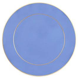 Dinner Plate, Shape "No 41", "Urban Colors", dark blue, gold, Ø 29 cm