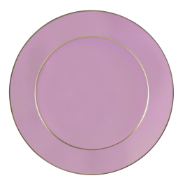 Bread- and Butter Plate, Shape "No 41", "Urban Colors", pink, gold, Ø 17 cm