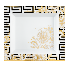Vide-Poche, large, "Golden Onion Style", "Royal Meander", 21 x 18,5 cm
