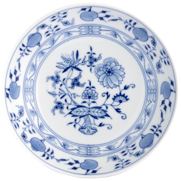 Bowl, Shape "No 41", Blue Onion, white rim, Ø 18 cm