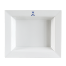 Vide-Poche medium, Trademark Meissen, cobalt blue, 16 x 13,5 cm