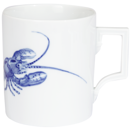 Mug, Shape "Berlin", "Blue Treasures", Lobster, V 0,25 l