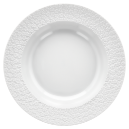 Pasta Plate, deep, Royal Blossom, bisque white, Shape "No 41", Ø 26 cm