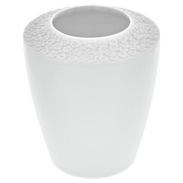 Vase, Royal Blossom, bisque white, H 12,5 cm