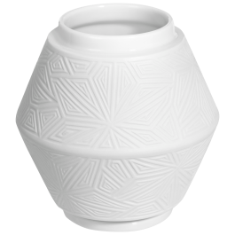 Vase Vitruv, bisque white, H 11 cm
