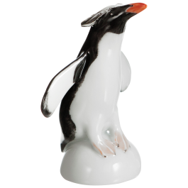 Penguin Dad, Coloured, without gold, H 6,5 cm