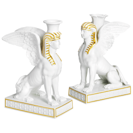 Candleholder set "Sphinx"