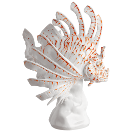 Fish Red lionfish, H 28 cm