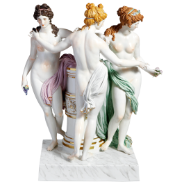 "The three Graces", H 41 cm