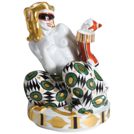 Carnival, Coloured, with gold, Limited Masterpieces, H 20,5 cm