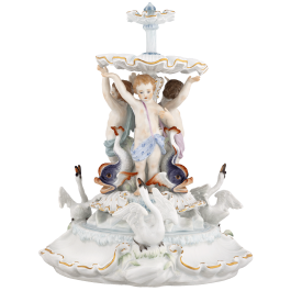 Swan Fountain, lim. 25, H 33 cm