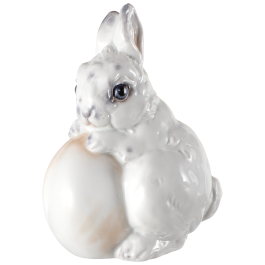Rabbit Polly, Coloured, without gold, H 11 cm