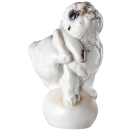 Rabbit Donna, Coloured, without gold, H 12 cm