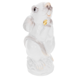 Chinese Annual Animal Rat, Coloured, without gold, H 12 cm