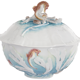 Seahorse Can Sea Creatures, Lim. 25, H 20 cm