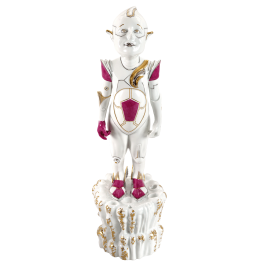 Pinocchio gazing at the stars, purple, Lim. 10, H 46 cm