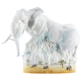 Elephant, Savannah, H 33 cm