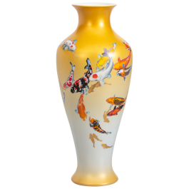 Vase Koi, Lim. 25, H 56 cm