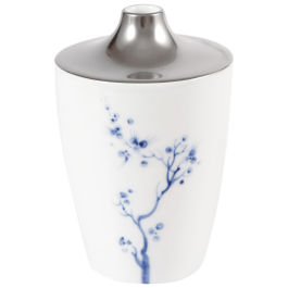 Vase, Shape "MEISSEN® Cosmopolitan", Blue Orchid Platinum, H 11 cm
