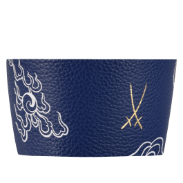 Cuff for coffee to go mug small, Fortune Dragon, dark blue (87045)