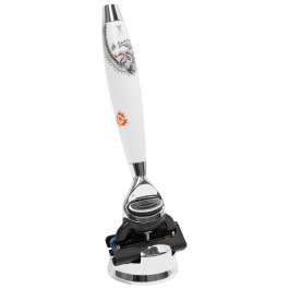 Mühle Edition Meissen, Rasierer, Ming Drache mit Gillette Fusion, H 14,5 cm RED MEISSEN F
