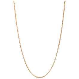 Chain Pearl Collection, 750 rose gold, WITHOUT pendant, length 63 cm, variable eylet at 60 cm,