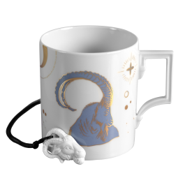 Jewellery-Set Sternzeichen "Capricorn", 2-pcs., Pendant & Mug
