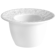 Egg cup, Royal Blossom, white, Shape "No 41", Ø 8,5 cm