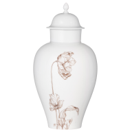 Vase with "Sepia Tulip", H 24,5 cm