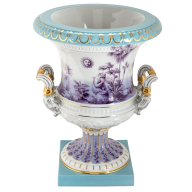 Vase "Toile de Jouy reimagined", Lim. 25, H 35 cm