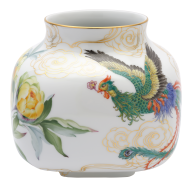 Vase "Phoenix and Peony", Lim. 25, H 17,5 cm